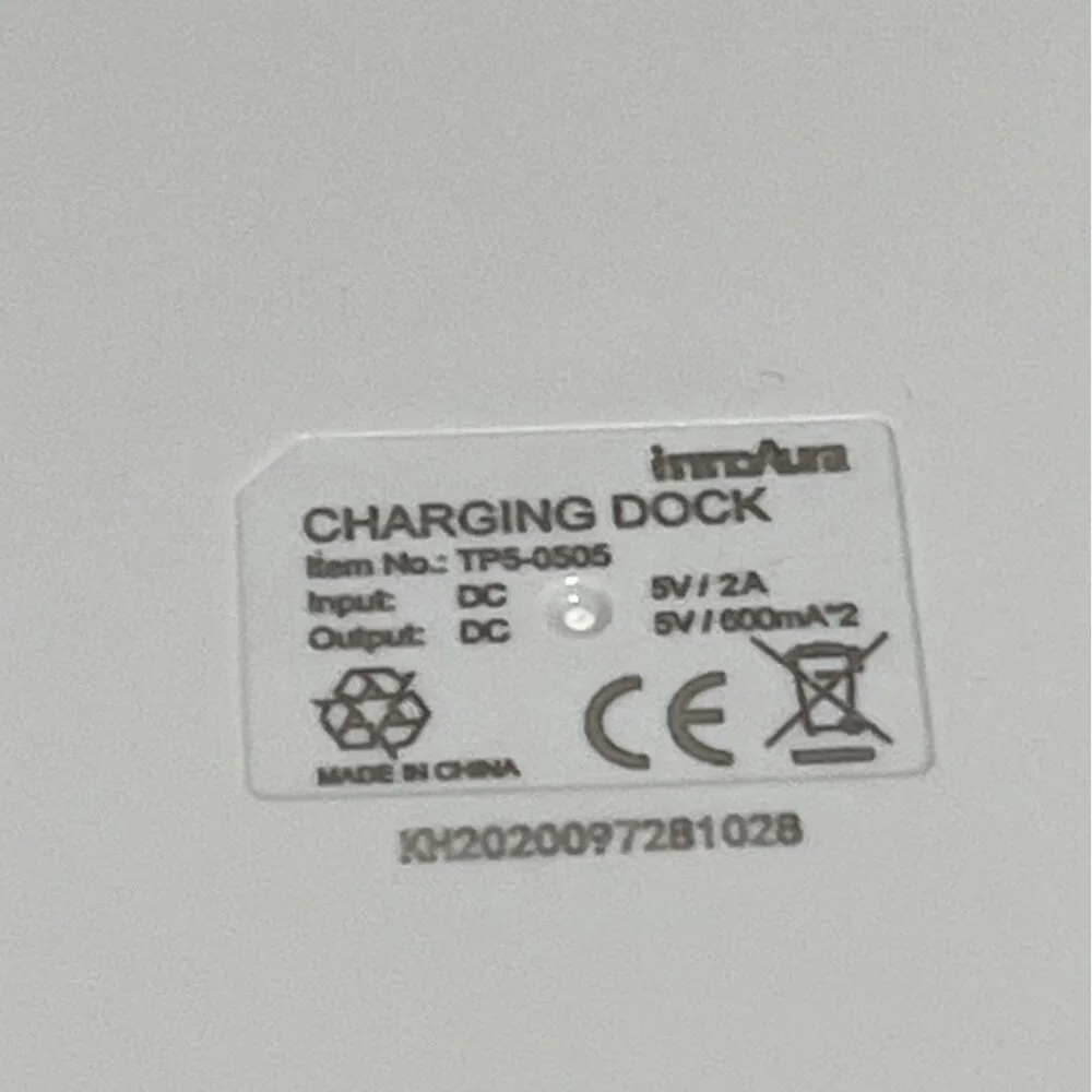 InnoAura Dual Charging Dock With USB Cable For Game Controllers 20s